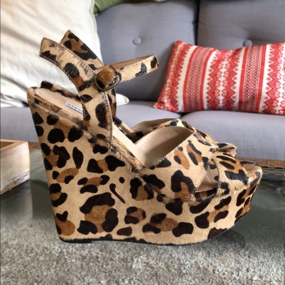 Steve Madden Platform Wedge Sandals - Picture 1 of 5